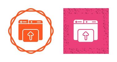 Uploading Vector Icon