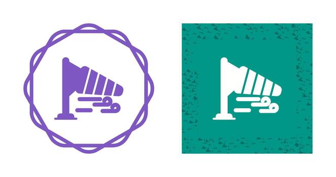 icono de vector de viento