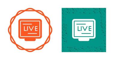 Live Stream Vector Icon