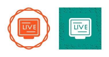 Live Stream Vector Icon