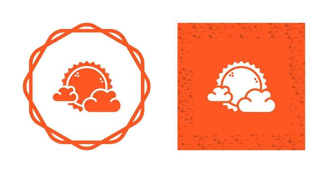 icono de vector de nube
