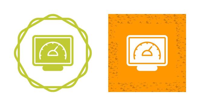 Desktop Computer Vector Icon