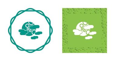 Cloudy Night Vector Icon