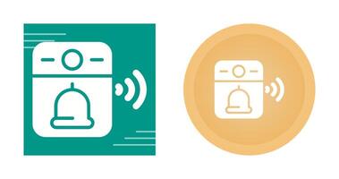 vídeo timbre de la puerta vector icono