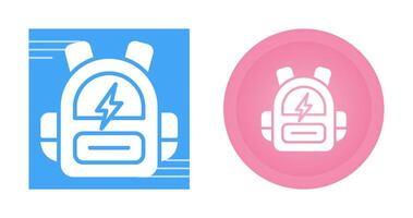 Smart Backpack Vector Icon