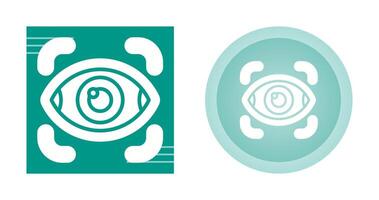 Retinal Scanner Vector Icon