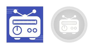 icono de vector de radio