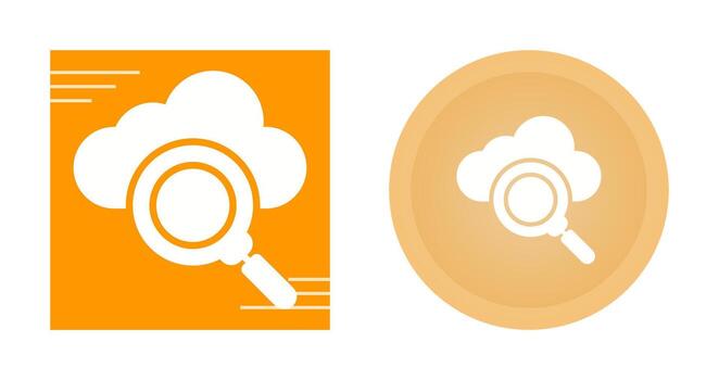 Cloud Server Vector Icon