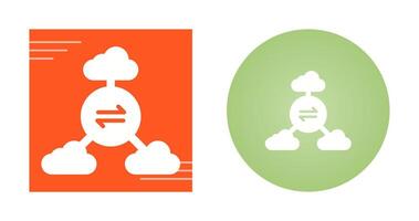 Multi-Cloud Vector Icon