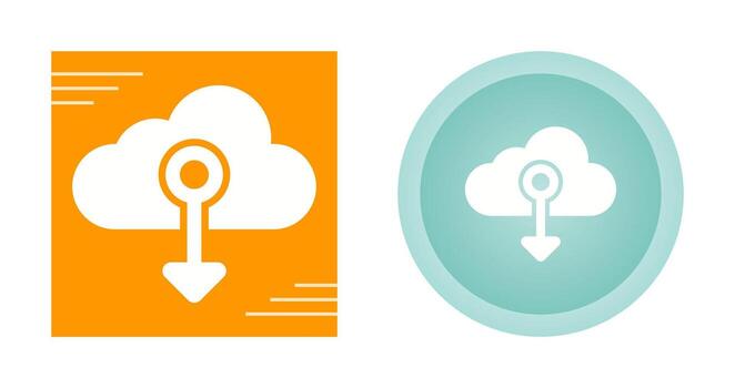Cloud Native Vector Icon