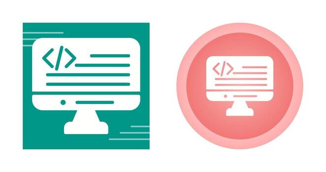 icono de vector de lenguaje de programación