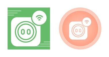 Smart Plug Vector Icon