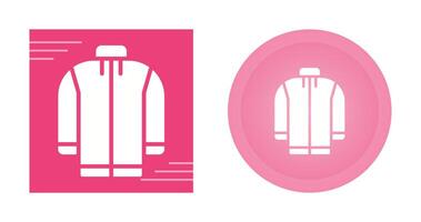 Fleece jacket Vector Icon