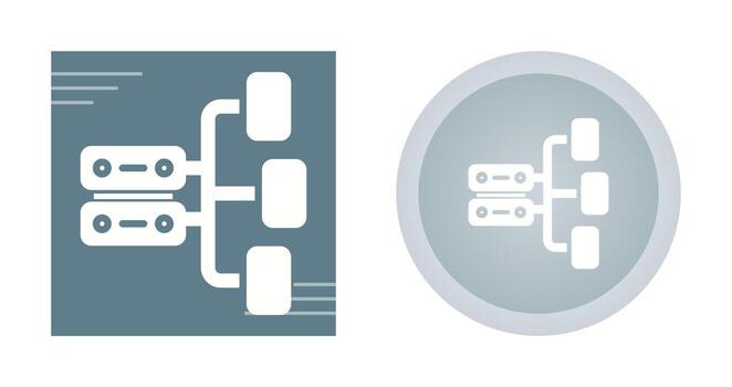 Data Architecture Vector Icon