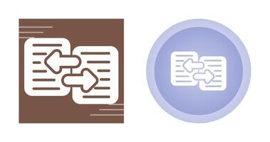 Data Transfer Vector Icon