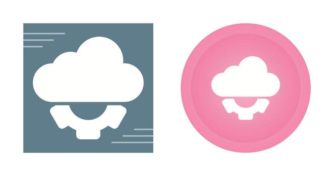 Cloud API Vector Icon