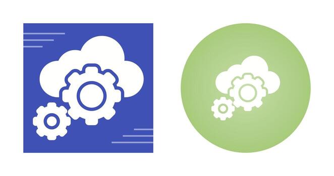 Cloud Orchestration Vector Icon