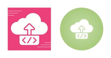 Cloud Deployment Vector Icon