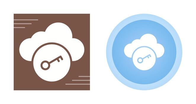 icono de vector de seguridad de datos