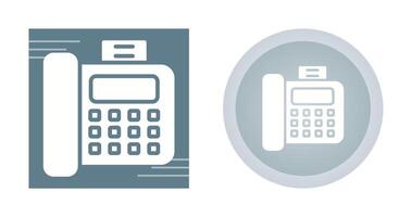 Fax Machine Vector Icon