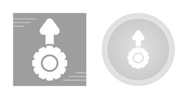 actuación mejora vector icono