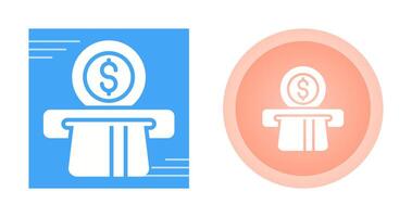 Automated Teller Machine Vector Icon