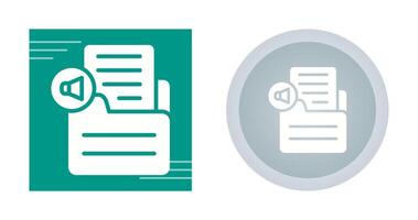 Document Insert Audio Vector Icon