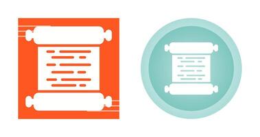 Scroll Vector Icon