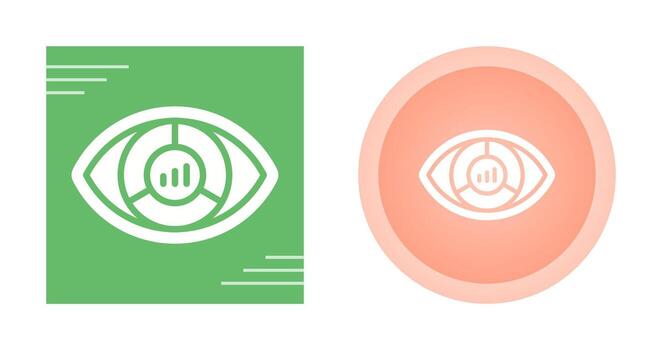 icono de vector de visualización de datos