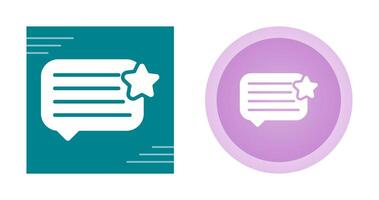 Feedback Vector Icon