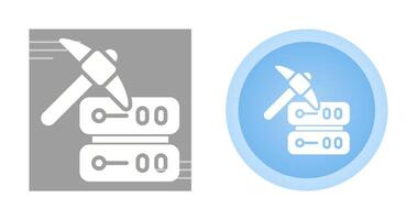 Data Mining Vector Icon