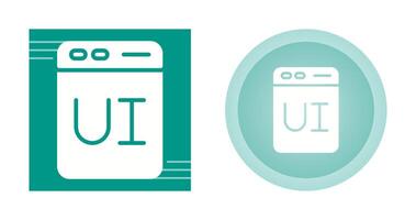 User Interface Design Vector Icon