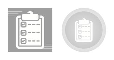 Checklist Vector Icon