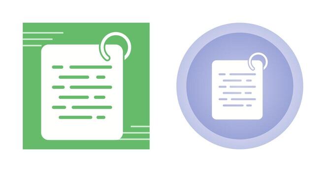 Document Vector Icon