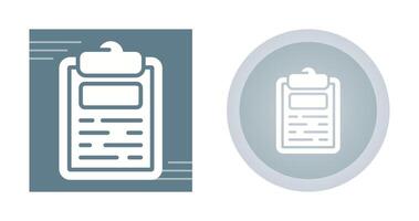 Clipboard Vector Icon