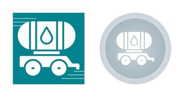 Tanker Truck Vector Icon