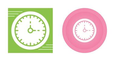 Clock Three Vector Icon