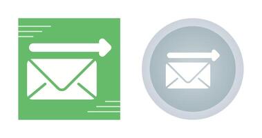 Envelope with arrow Vector Icon