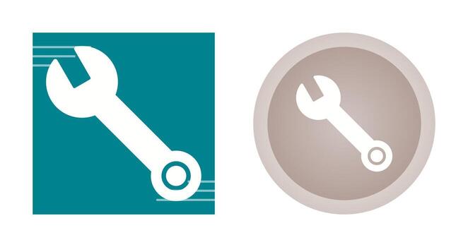 Spanner Vector Icon
