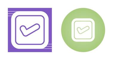 Checkbox Vector Icon