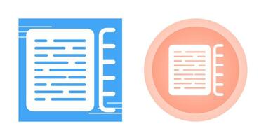 Document Indexing Vector Icon