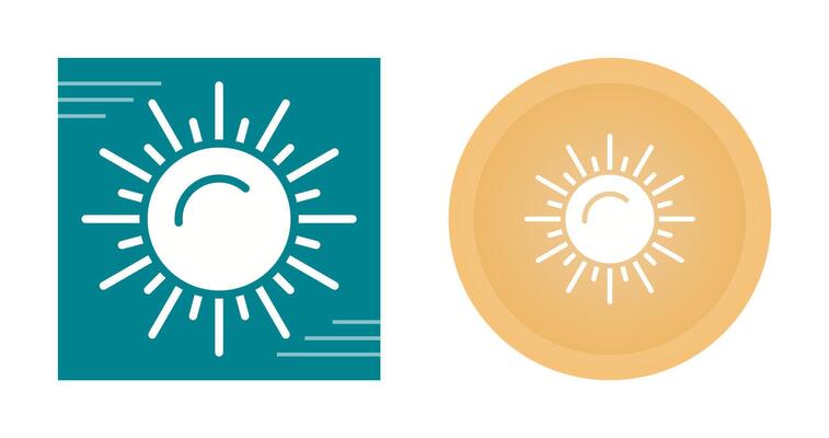 Sun Vector Icon