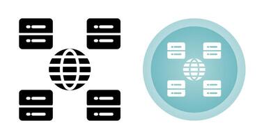 Content Delivery Network Vector Icon