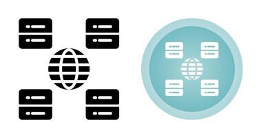 Content Delivery Network Vector Icon