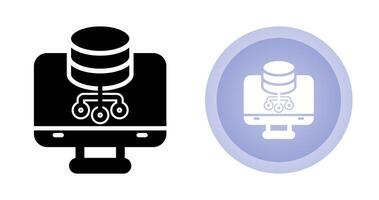 Database Management Vector Icon