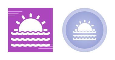 Sunset Vector Icon