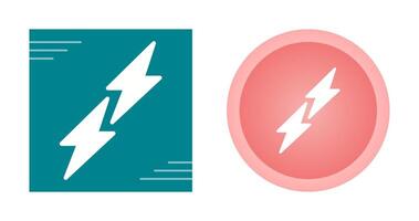 Lightning Vector Icon