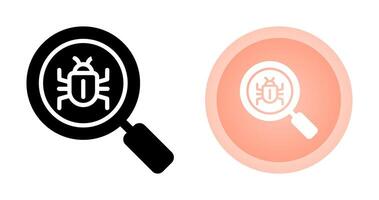 Malware Scanning Vector Icon