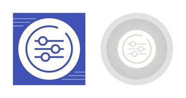 Equalizer Circle Vector Icon