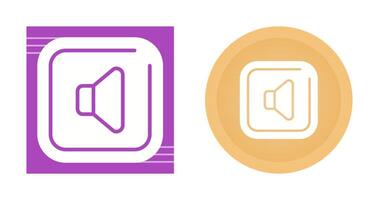 Speaker Square Vector Icon